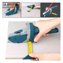 Herramienta de corte de paneles de yeso con cinta métrica de aleación