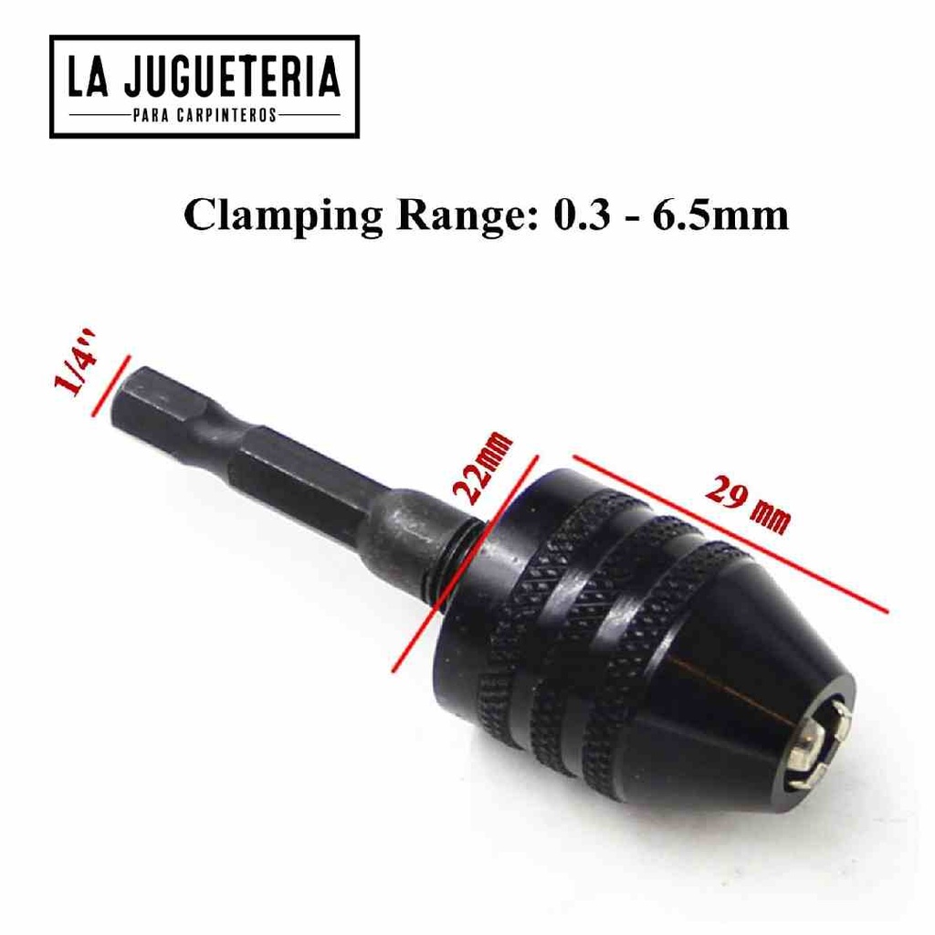 Chuck Adaptador de taladro de impacto, 2 adaptadores de broca para convertidor de destornillador de impacto, vástago hexagonal
