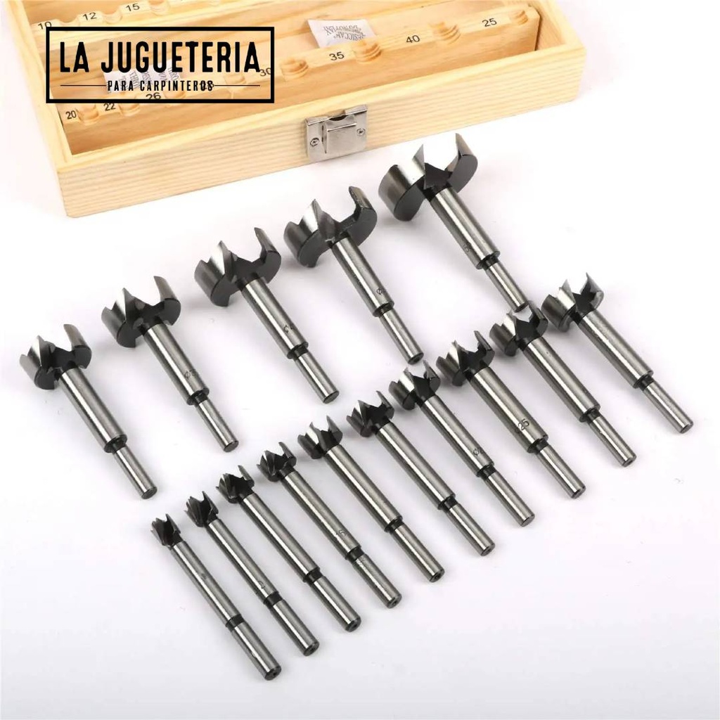 Brocas Forstner de15-35mm. Caja 5 unidades (copia)