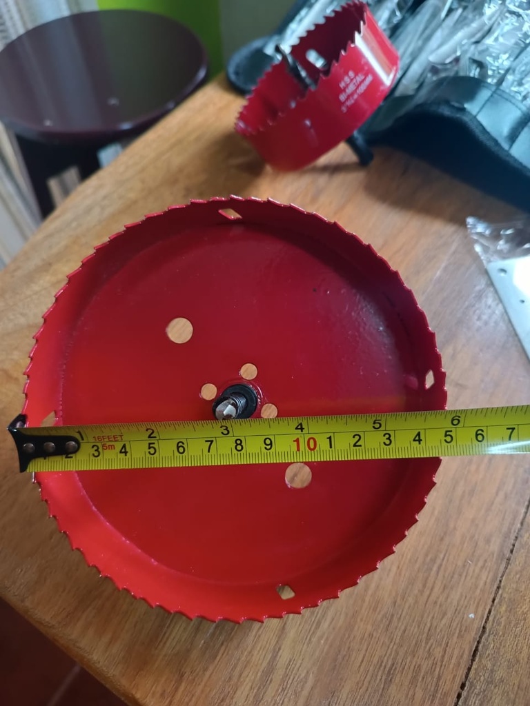 Broca sierra Acero carbono bimetálica 150 mm - 5,9 pulgadas