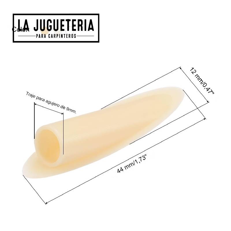 Tapon para pocket hole o agujero inclinado 