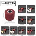 Pulidora de acero inoxidable de mano de 1200 W, máquina de pulido de metal ó madera de 6 velocidades variables 