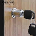 Cerradura de Seguridad para Cajones y Muebles - Modelo 36 x 36 mm con 2 llaves 