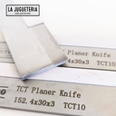 Cuchillas TCT Calzadas para Cepilladoras y canteadoras (Juegos de 3 hojas) 21" Pulgadas x30x3