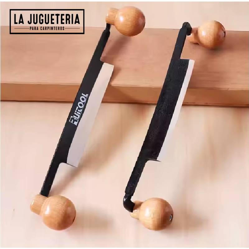 Cepillo de Mano de Doble Mango para Carpintería