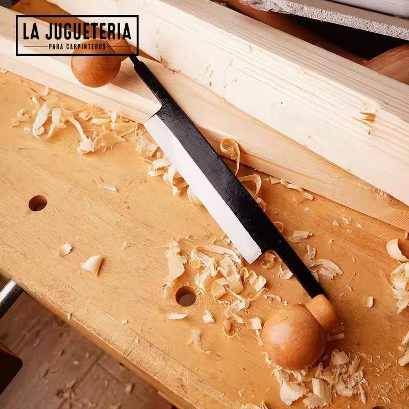 Cepillo de Mano de Doble Mango para Carpintería