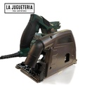 Sierra Circular de Riel con Guía - Potencia de 1400W y Cuchilla de 165mm para Cortes Precisos 