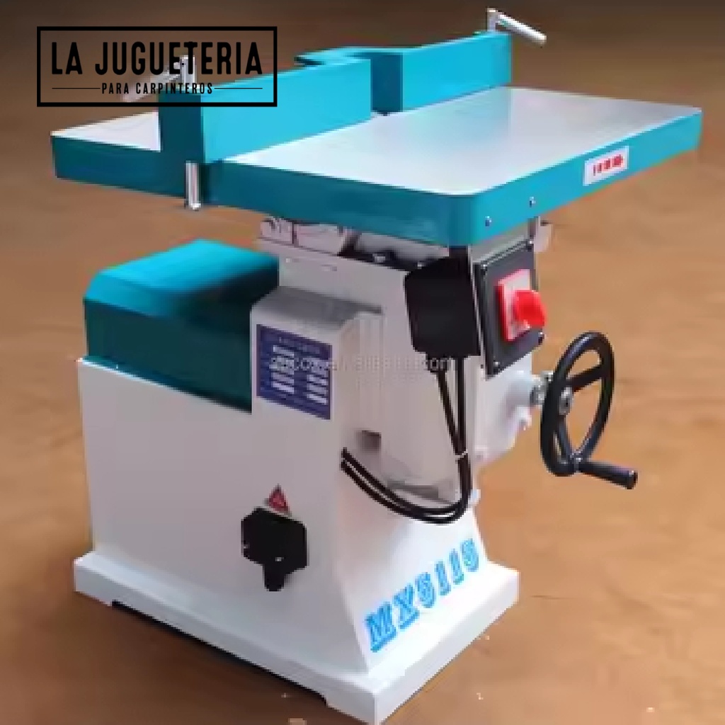 Fresadora de Alta Velocidad para Borde y Ranurado de Madera - Potencia de 2.2kW Trompo de 1/2 pulgada