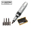 Destornillador de Impacto Manual con Juego de Puntas - Herramienta Profesional para Aflojar Tornillos Recalcitrantes 