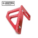 Escuadra de Carpintero de Aluminio - Herramienta de Medición de Precisión para Carpintería y Bricolaje 