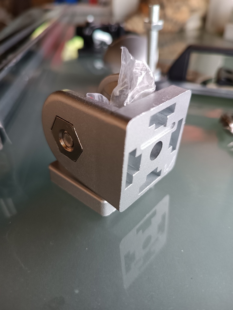 Articulación para perfil de aluminio 4040 - Accesorio de unión resistente y duradero