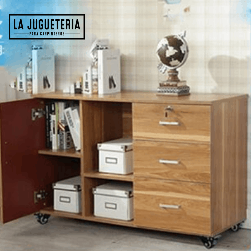 Ruedas con freno para perfiles de aluminio 4040 y muebles