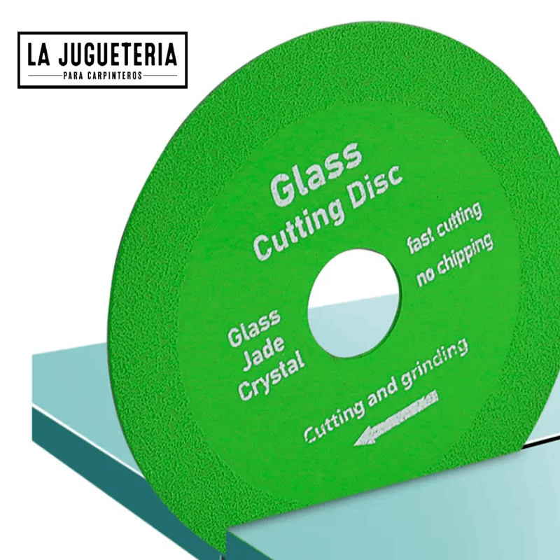 Disco de corte de vidrio de 100mm, hoja de sierra ultrafina,para botellas de vino de cristal de Jade, disco de corte de vidrio