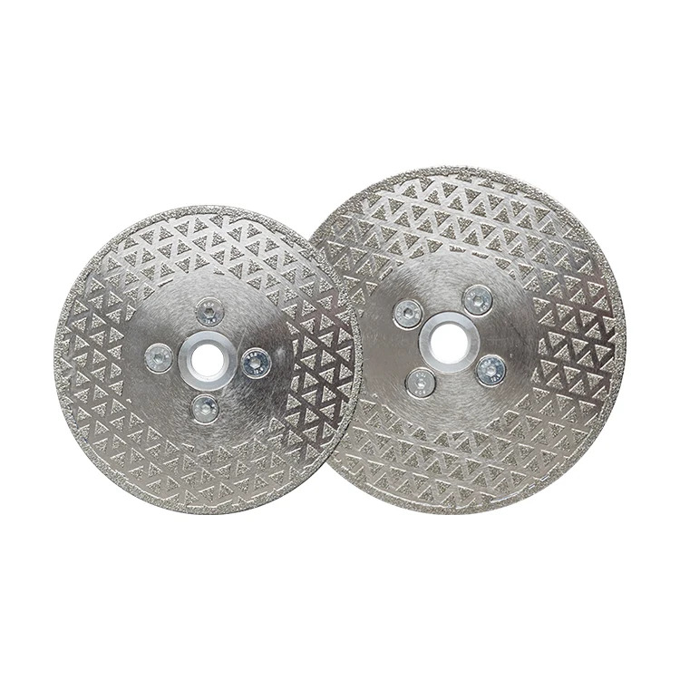 Disco diamante en uso