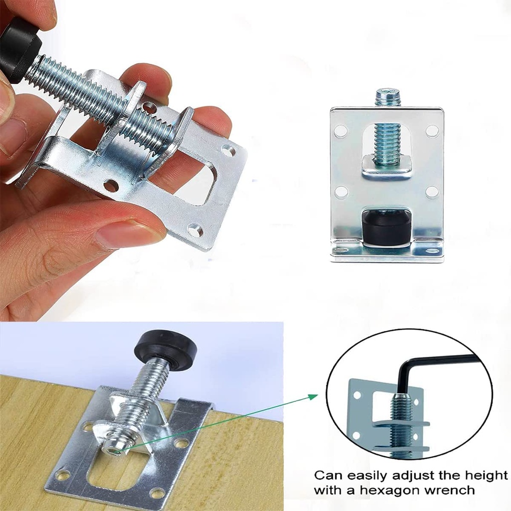 Pies de nivelación Nivelador ajustable para gabinete de mueblesPies de nivelación Nivelador ajustable para gabinete de muebles