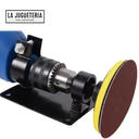 Conjunto de soporte de taladro eléctrico para corte, pulido y molienda con portabrocas de 10/13mm y accesorios incluidos