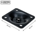 Placas de montaje para patas de mesa y sofás con pernos de suspensión - Herrajes para muebles