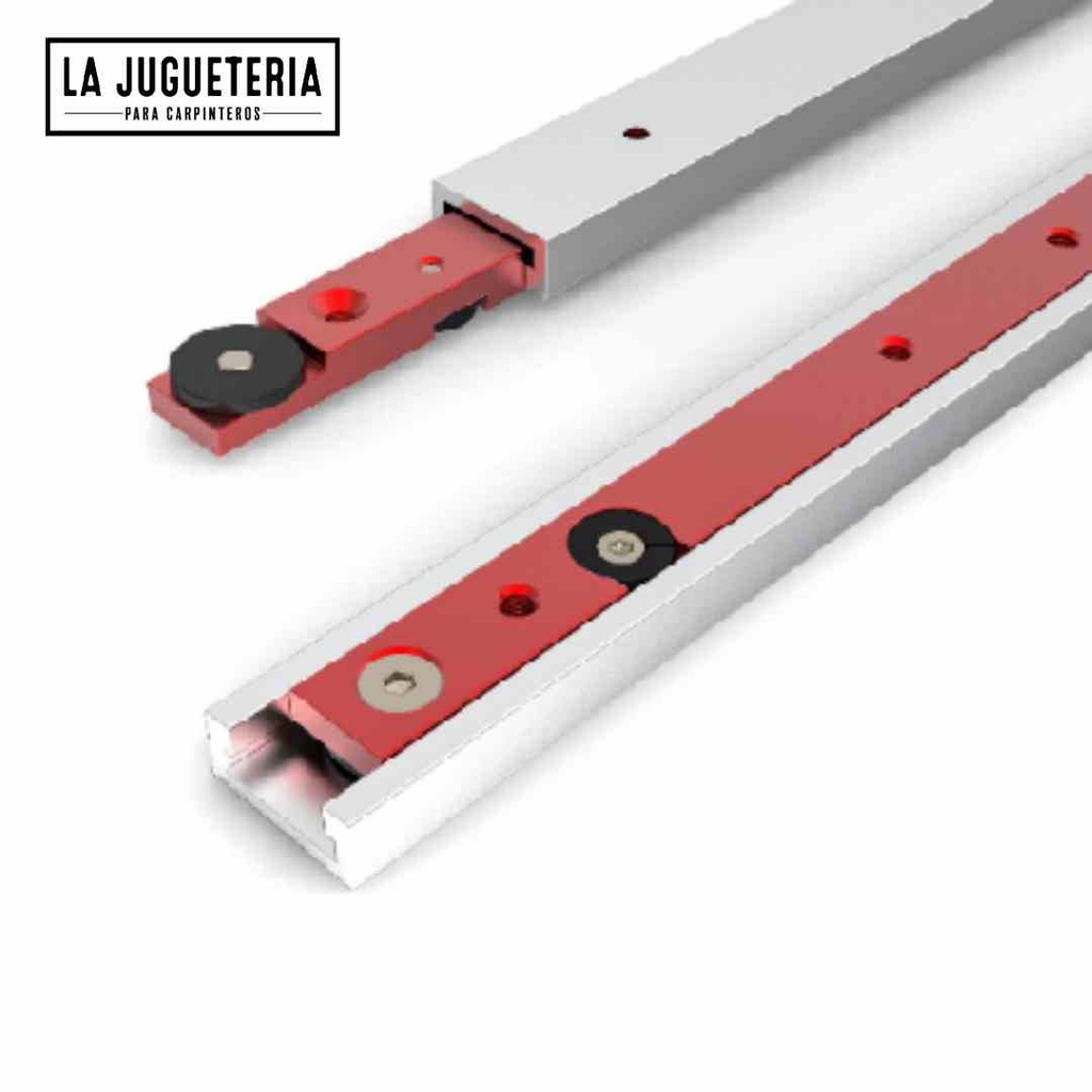 Guía deslizante 45 cm para T-track  
