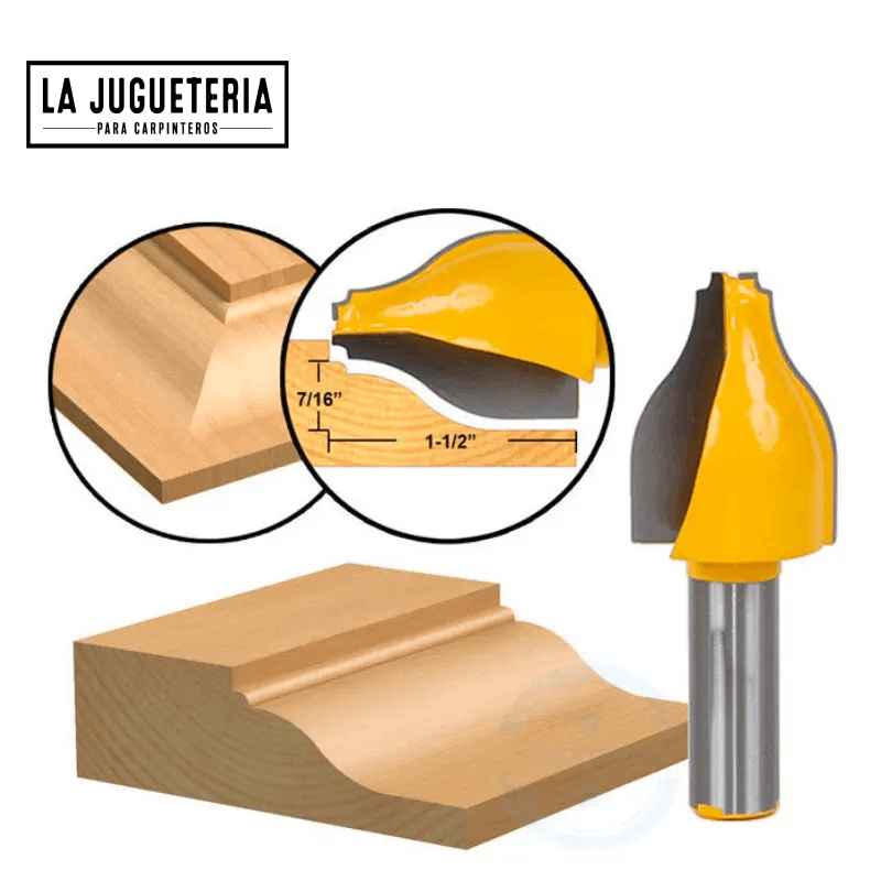 [A386] Fresa para paneles de puertas ó sillas grandes G40