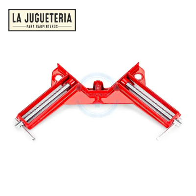 [A018] Prensa o abrazadera de esquina de ángulo recto (90 grados)