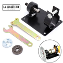Conjunto de soporte de taladro eléctrico para corte, pulido y molienda con portabrocas de 10/13mm y accesorios incluidos