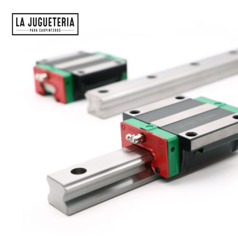 [A465] 1 Guía lineal HGH15 de 100cm -1 metro, para proyectos de carpintería (no incluye rodamientos)