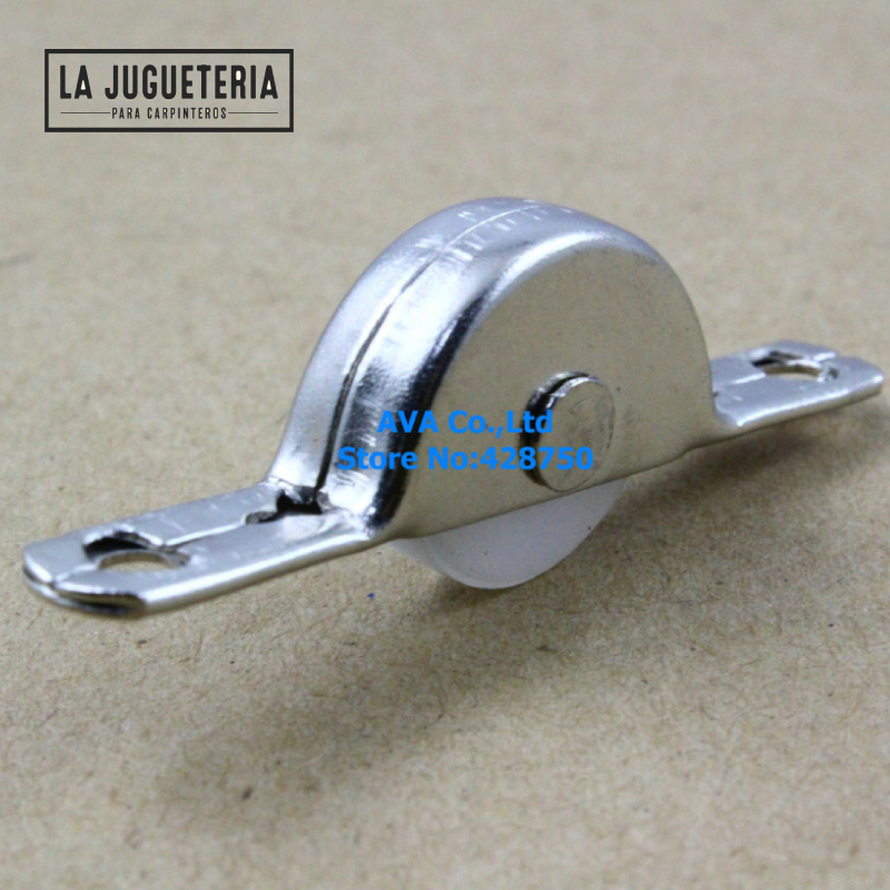 [A603] Polea de nylon para ventana, armario o puerta corredera - Rodillo con rueda de nailon 26 kg