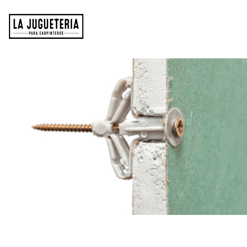 [A288] Expander para Gypsum Drywall de palanca para enchufes de pared de calidad - 36 mm- Bolsa de 24 unidades