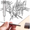 Clavos ó uñas sin costuras para zócalos: ¡La forma más fácil de instalar zócalos! bolsa de 50 unidades