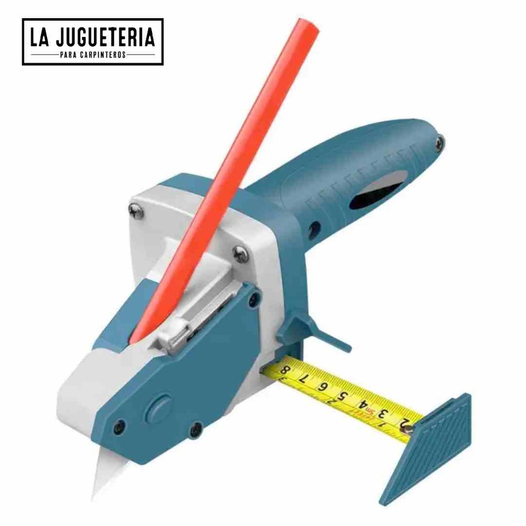 [A472] Herramienta de corte de paneles de yeso con cinta métrica de aleación