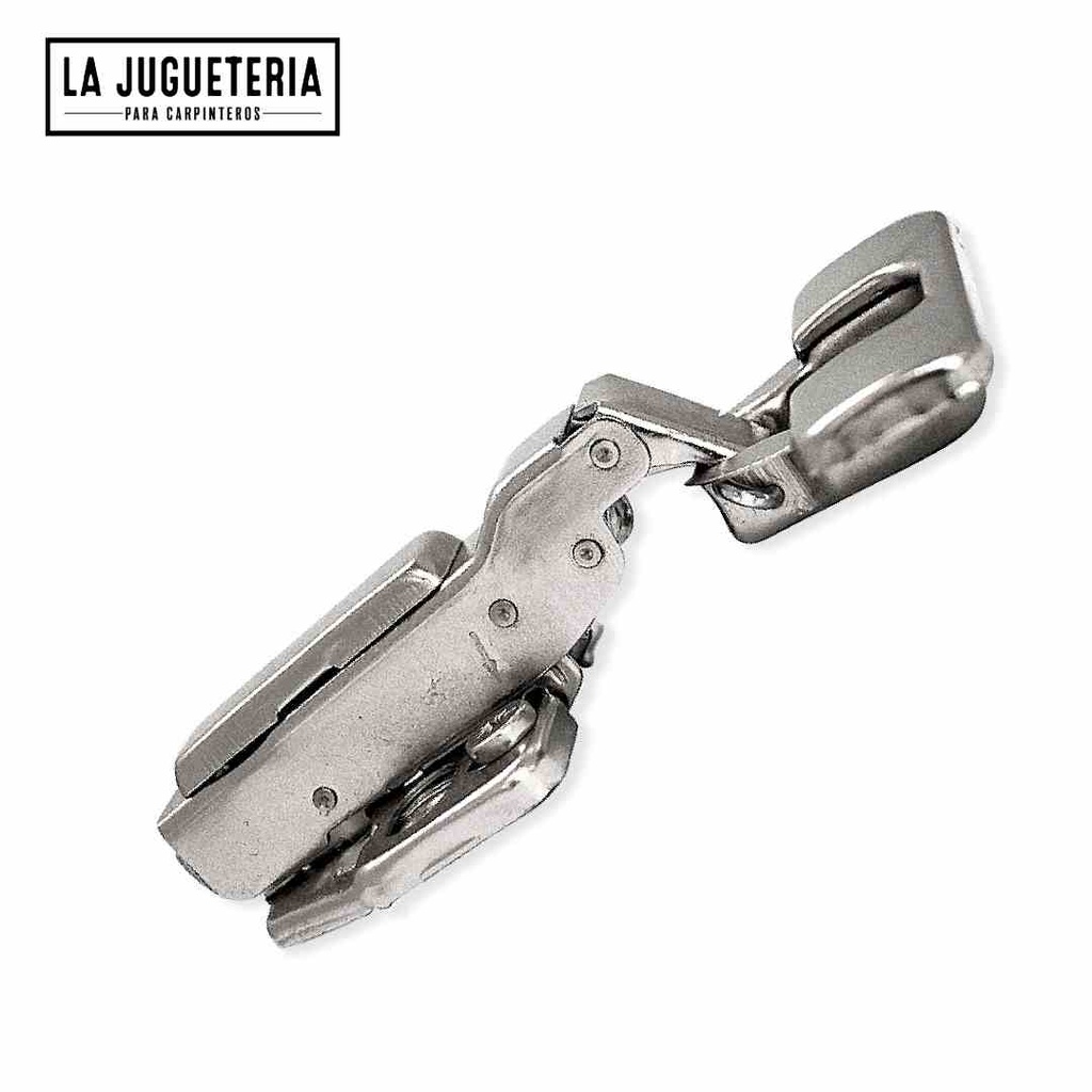 Bisagra de cazoleta Semicurva de 35 mm con cierre suave