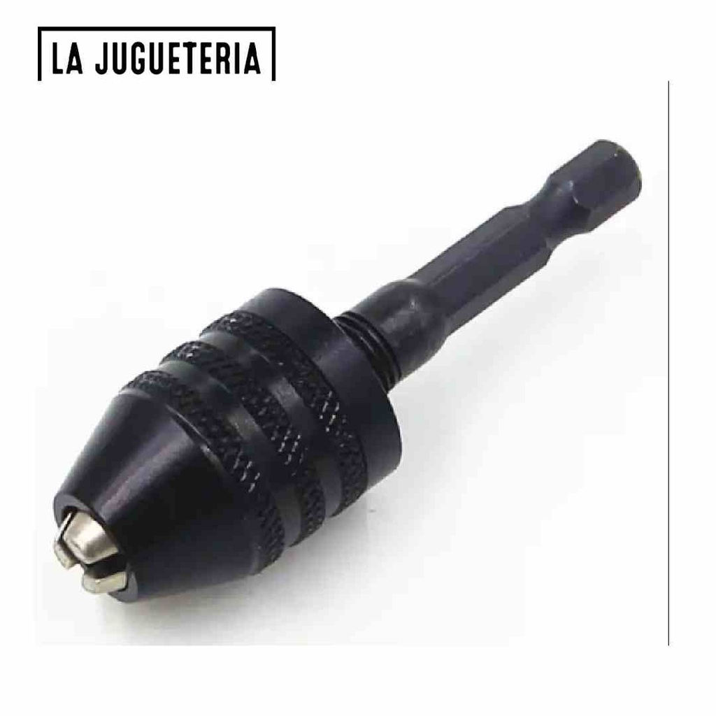 [A184] Chuck Adaptador de taladro de impacto, adaptadores de broca para convertidor de destornillador de impacto, vástago hexagonal