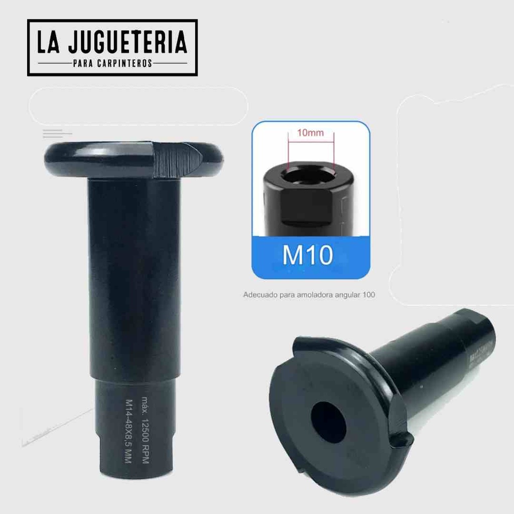 [A227] Cuchilla de canal para talla Amoladora Angular de desbaste M10