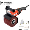 Pulidora de acero inoxidable de mano de 1200 W, máquina de pulido de metal ó madera de 6 velocidades variables