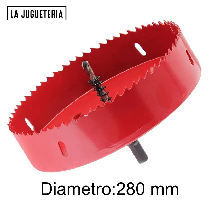 [A793] Broca sierra corona bimetálica 280 mm (11 Pulgadas) - Acero al carbono
