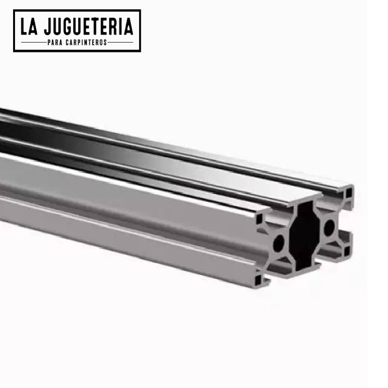 Perfil de aluminio 3060- 250cm. Tipo T.