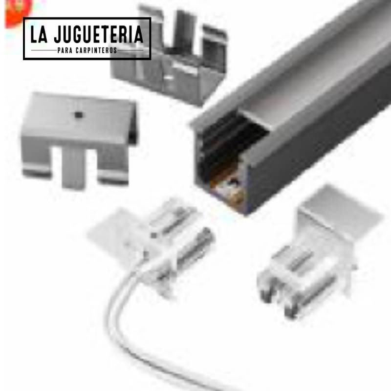 [A901] Tira Led cuadrada empotrable 10 x 10 mm de 1 metro (120 leds por metro)