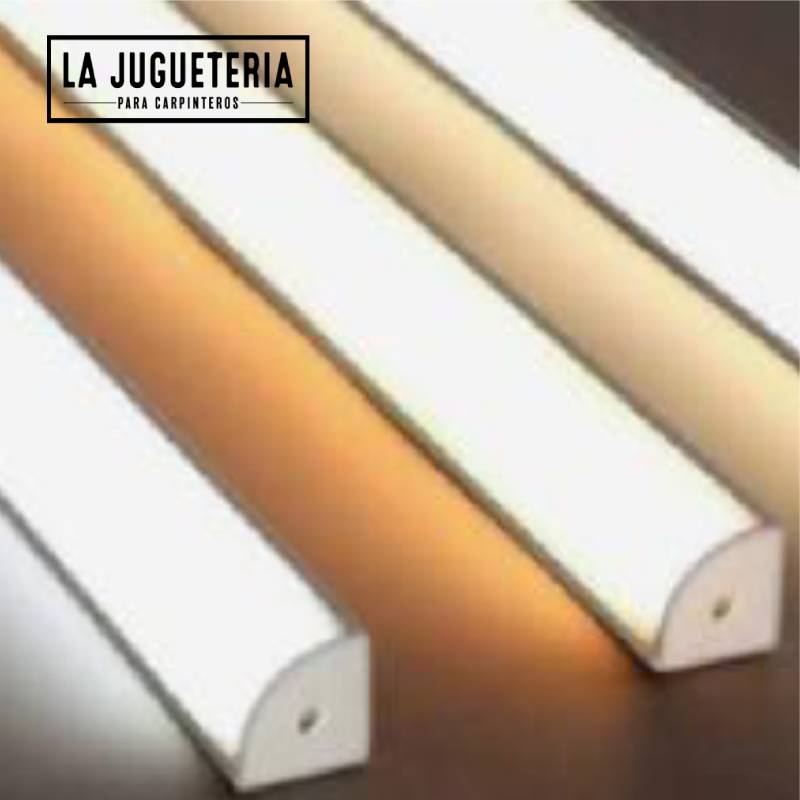 Tira de led para esquina 90º