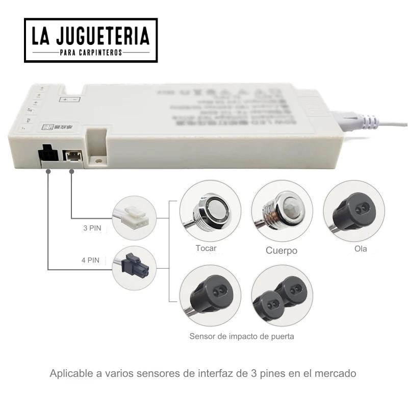 [A798] Fuente de alimentación led para gabinetes 12V 60W
