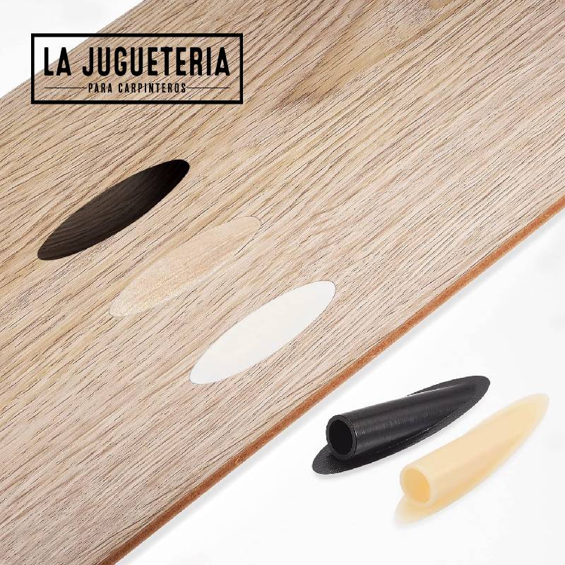 [A899] Tapon para agujeros de bolsillo, pocket hole o agujero inclinado Bolsa 100 unid