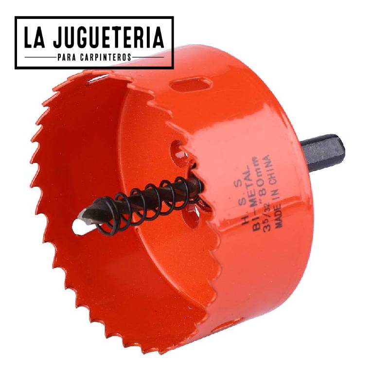 [A809] Broca sierra corona bimetálica 85 mm (3-3/8 pulgadas)