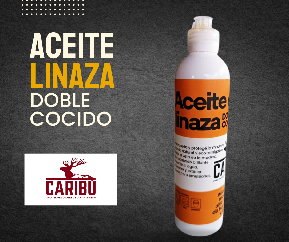 [A800] Aceite de Linaza Doble Cocido para madera 250 ml