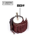 Rueda de Lijado Alúmina-Zirconia de Láminas con Eje, Grano #80