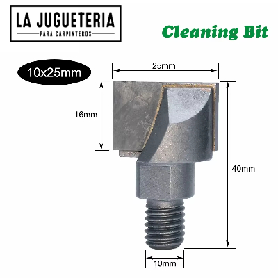 Broca repuesto para Plantilla de mortaja en 25mm