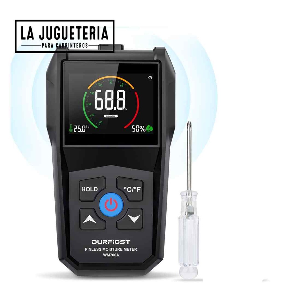 [A1046] Hidrómetro Medidor de humedad de madera.