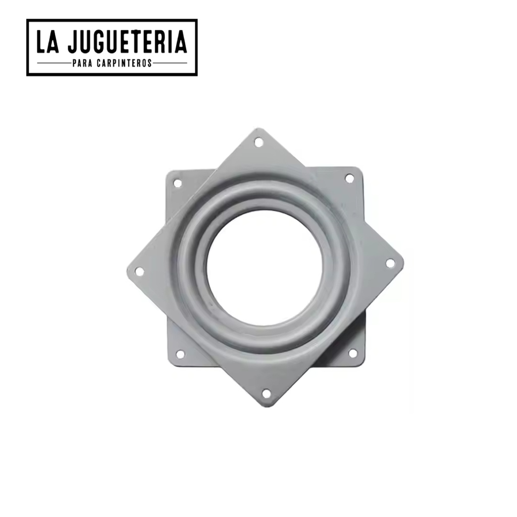 [A1056] Juego de Placa Giratoria Lazy Susan de 4 Pulgadas para Muebles y Proyectos de Carpintería