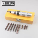Destornillador de Impacto Manual con Juego de Puntas - Herramienta Profesional para Aflojar Tornillos Recalcitrantes