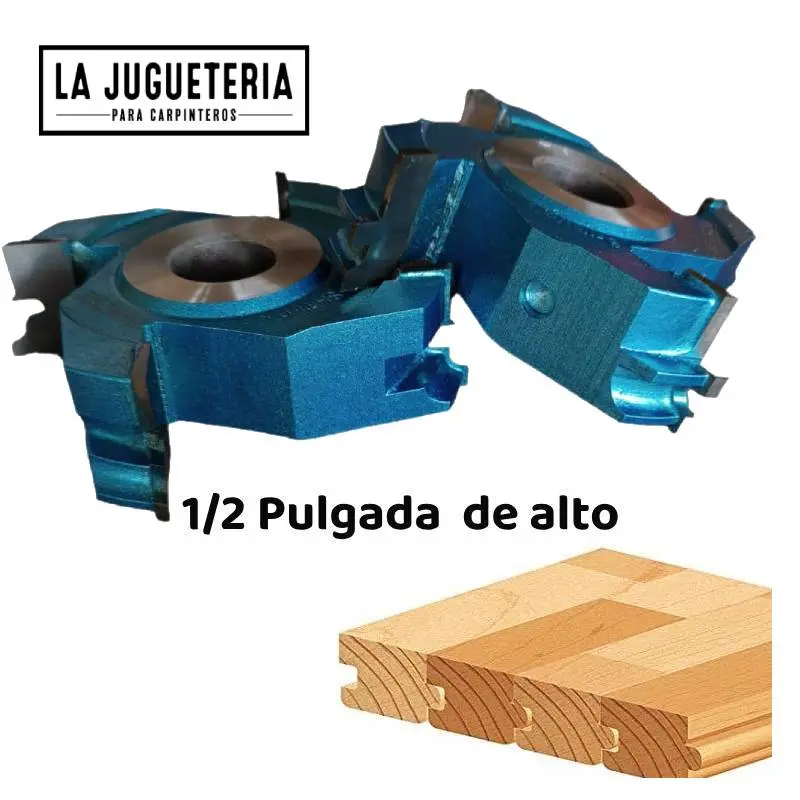 [A1038] Fresas para trompo en 1" de eje para tablilla