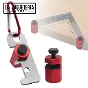 Juego de 2 Medidores de Escalones Altos para Escuadra de Obra prensas