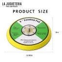 Almohadilla de Lijado Orbital de 6" con Rosca 5/16"-24 – Compatible con Lijadoras DA